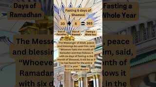 The Incredible power of Shawwal Fasting fastingviral islamicstatus quotesbenefitsrewards [upl. by Goodrow535]