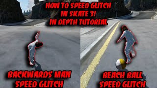 Skate 3 Backwards Man amp Beachball Speed Glitch Tutorial 2024 [upl. by Llennoc485]