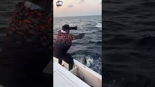 See how tuna is caught😱🎣fishvideo fishing seafish foryou seafishing tuna [upl. by Obe323]