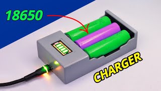 How to make 37V lithium ion 18650 battery charger at home DIY  JLCPCB [upl. by Aysan]