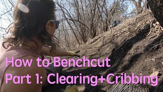 Trail Building 101 How to Benchcut Part 1 [upl. by Matejka]