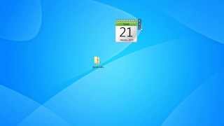 Green Calendar Windows 7 Sidebar Gadget [upl. by Anirec]