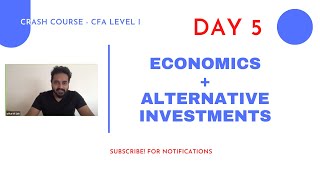 CFA Level I  Complete CRASH COURSE  Economics  AI [upl. by Collayer307]