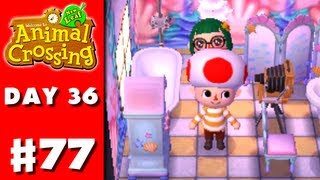 Animal Crossing New Leaf  Part 77  Ashleys Bathroom Nintendo 3DS Gameplay Walkthrough Day 36 [upl. by Euell]