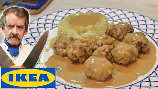 Boulettes de viande suédoise IKEA  Chef VS IKEA [upl. by Neelyad]