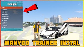 How to Install MENYOO TRAINER in GTA 5  GTA 5 Mods 2024  LATEST VERSION 2024 [upl. by Rahr]