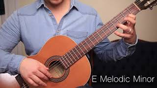 RCM L1  E melodic minor scale 2 octaves [upl. by Gavin446]