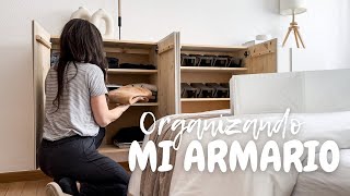 ¡Llenando 👏🏼 los ARMARIOS  IDEAS 💡 ALMACENAJE para ROPA y ZAPATOS  IKEA IVAR vlog [upl. by Ttenaej]