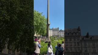 Site where Joan of Arc was burned at the stake in Rouen France [upl. by Arrais]