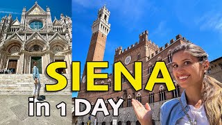 SIENA ITALY Walking Tour One thing really scared me [upl. by Aerdnad]