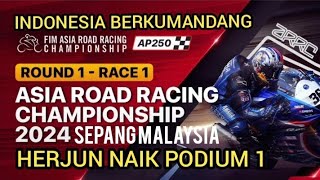 FULL RACE 1 ARRC AP250 SEPANG MALAYSIA INDONESIA BERKUMANDAN [upl. by Aitsirhc]