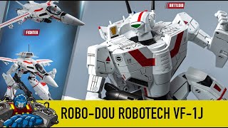 Threezero Robotech ROBODOU ROBOTECH VF1J Veritech Rick Hunter [upl. by Jane]