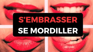 Comment MORDILLER sa lèvre quand on SEMBRASSE  👄 pas à pas [upl. by Eadrahs394]