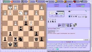 let´s play Schach 201702  Sizilianisch mit schwarz [upl. by Nicolella]