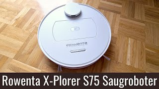 Rowenta Xplorer S75 Saug und Wischroboter TESTBERICHT [upl. by Felisha]