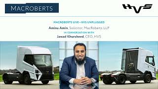 MacRoberts Live  HVS Unplugged In Conversation with Jawad Khursheed CEO of HVS [upl. by Selway]