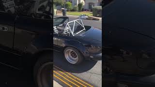 Driving the beast on corn car miata turbo e85 mazda fyp cruising builtMotor SSR [upl. by Anniala]