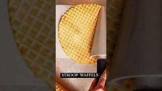 STROOP waffels 🧇🇳🇱Details below 👇the stroopwafels originated in the city of Gouda uniqueunique [upl. by Sharlene]