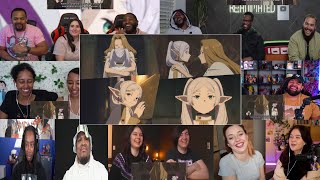 Frieren Beyond Journeys End Episode 24 Reaction Mashup  Sousou no Frieren Ep 24 Reaction Mashup [upl. by Redep407]