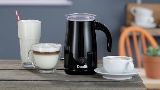 How to froth milk in the Dualit Milk Frother [upl. by Ianteen]