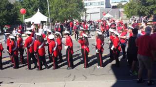 Cornells Homecoming Weekend 2016 Cornell Marching Band094516SAT [upl. by Sorensen]