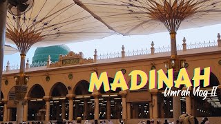 MADINA  My Umrah Vlog 2023  Part 2 [upl. by Elrem186]