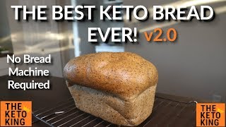 The BEST Keto Bread EVER Oven version  Keto yeast bread  Low Carb Bread  Ketogenic Bread [upl. by Gilliam]