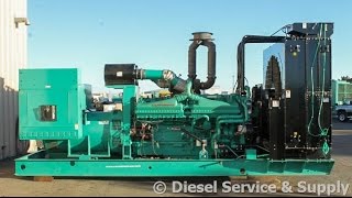 Cummins 1500 kW Standby Diesel Generator– 277480 V Used Genset 87139 [upl. by Sheff]