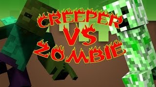 CREEPER VS ZOMBIE  ESPECIAL 1 MILLÓN  PARTE 2 [upl. by Tse]