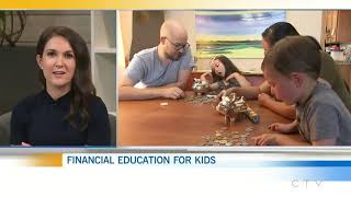 Teaching kids about money CTV Morning Edmonton with Shawn Stack [upl. by Euh522]