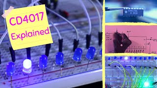 CD4017 ic in details  Basic things of cd4017 [upl. by Hendrix]