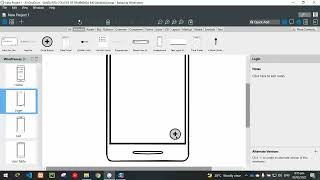 How to Create User Interface for Mobile Android using Balsamiq Wireframes [upl. by Ellesij]