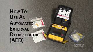 How to use an Automated External Defibrillator AED [upl. by Innavoj]