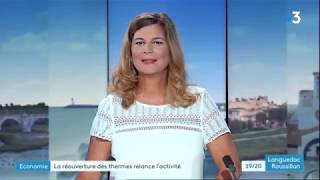 Réouverture des Thermes  Reportage France 3 Occitanie  22 juin 2020 [upl. by Pasahow]