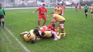 Replay Rugby Espoirs RCT Toulon vs Carcassonne Match Championnat de France Live TV 2018 [upl. by Aldas]