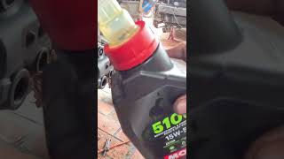 ktm 300 oil change Gearbox oil is important endurolife moto racebike [upl. by Gaiser]