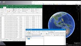 Tutorial ArcGis  Input Data Google Earth kmzkml dan Excel xlxscsvtxt [upl. by Sset]