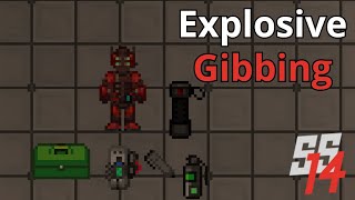 SS14  Explosive Gibbing Explained Minibomb Nerfed [upl. by Nlycaj918]