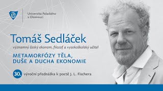 Fischerovská přednáška  Tomáš Sedláček [upl. by Adley]