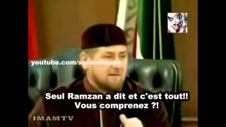 Ramzan Kadyrov Président de la République de Tchétchénie [upl. by Aramat]