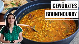 Aromatisches BohnenCurry Intensive Gewürznoten and absolut gesund  Indisch Kochen [upl. by Crysta]