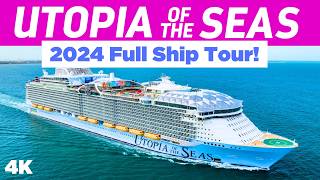 Utopia of the Seas Full Cruise Ship Tour [upl. by Ojillek]