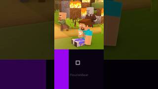 Minecraft Hardcore player can relate 😢  Shimeii  Glow Bouncing Square [upl. by Acker]