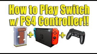 Webby Plays Nintendo Switch with PS4 controller  8Bitdo Adapter Review [upl. by Elorac39]