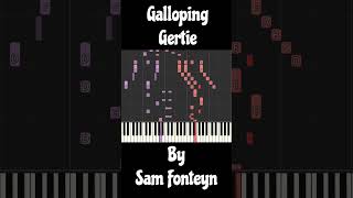 Galloping Gertie – Sam Fonteyn ragtimepiano silentmovies [upl. by Eiznikam221]