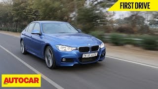 BMW 320d  First Drive  Autocar India [upl. by Hebert889]