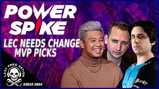 Who deserves MVP  Why LEC needs to change  Power Spike S3E19 [upl. by Craggie]