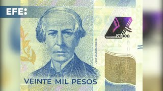 Argentina pone en circulación los billetes de 20000 pesos ante la alta inflación [upl. by Hauhsoj]