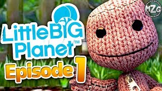 10 YEARS  LittleBigPlanet Gameplay Walkthrough  Episode 1  The Gardens Story Mode [upl. by Hillinck375]