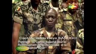 Mali Coup dEtat 2eme Declaration 22 Mars 2012 [upl. by Child274]